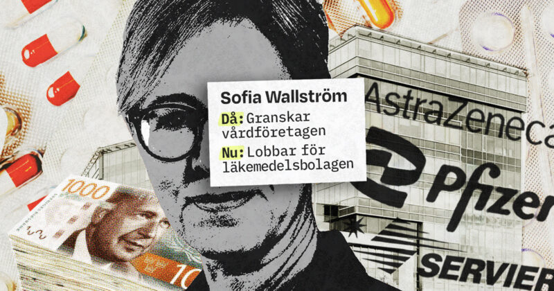 Sofia Wallström blir lobbyist för läkemedelsbolagen