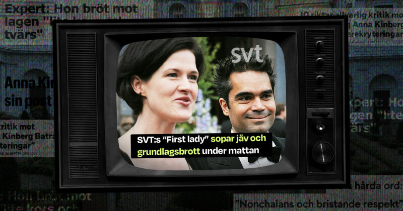 David Batra och Anna Kinberg Batra i TV