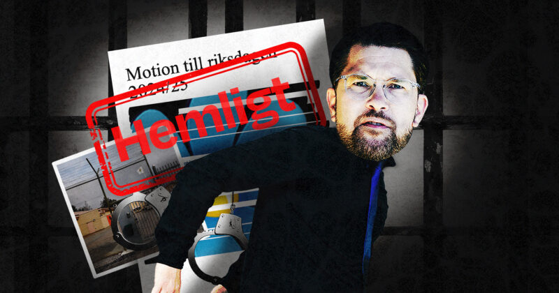 Jimmie Åkesson(SD) försöker gömma en motion bakom ryggen