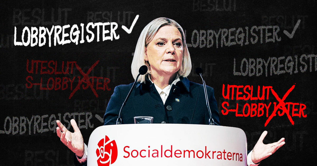 Magdalena Andersson på S-kongressen