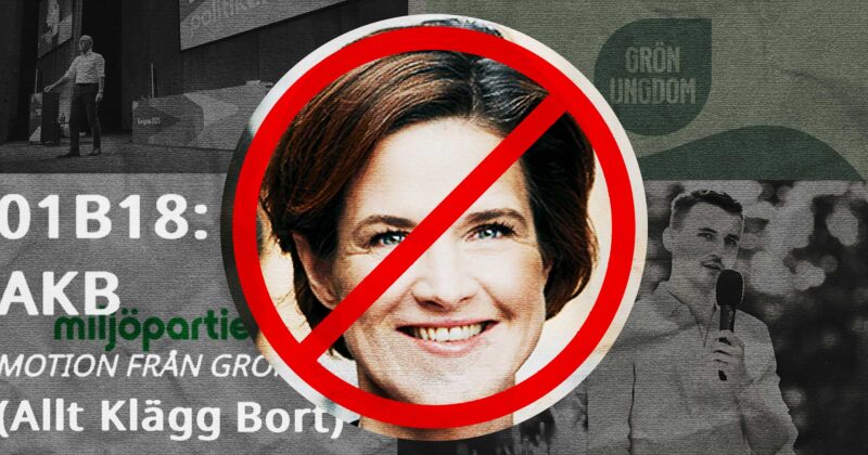 Miljöpartiet röstade jag till motionen AKB – Allt Klägg Bort