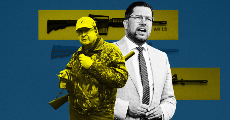 Jimmie Åkesson (SD) och Peter Eriksson (SD)