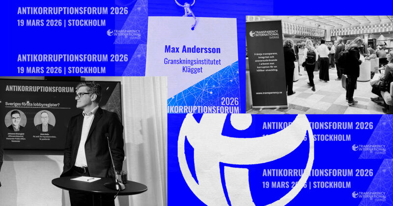 Bild som illustrerar Antikorruptionsforum 2026.