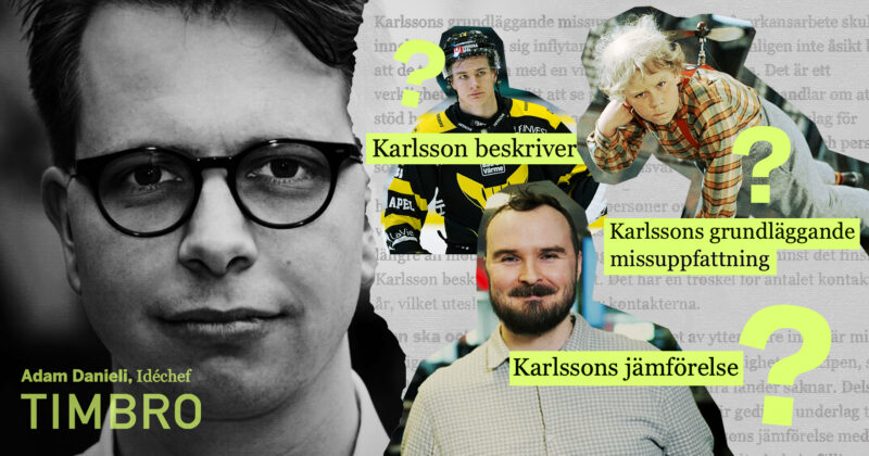 Karlsson på taket, Max Karlsson - journalist, Max Karlsson Västerås. Käggets kollage.
