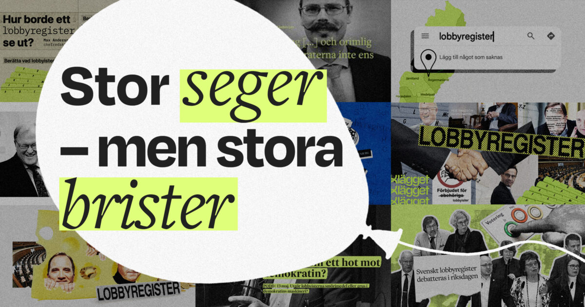 Stor seger – men stora brister