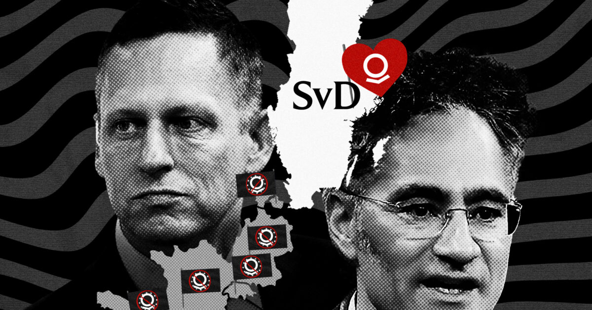 Alex Karp och Peter Thiel